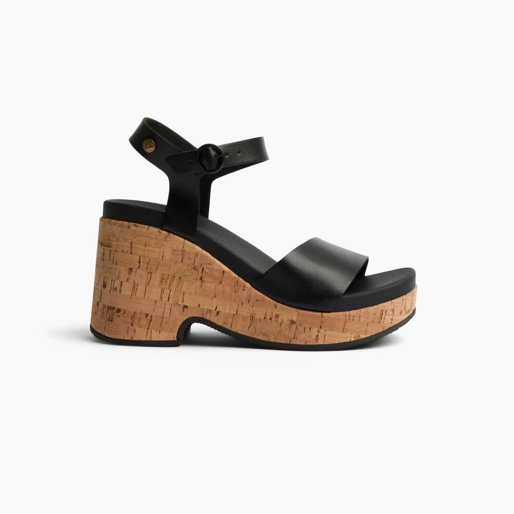 NEW REEF women's sunset sayulita sandal in black